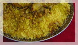 Cours de cuisine marocaine : COUSCOUS BADAZ (semoule de maïs)